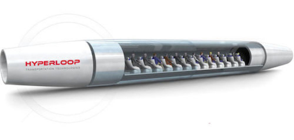 Hyperloop dévoile la future capsule supersonique assemblée à Toulouse